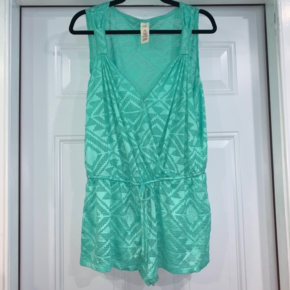 OP Other - 🌷4/$20 SALE Mint Green Mesh Romper